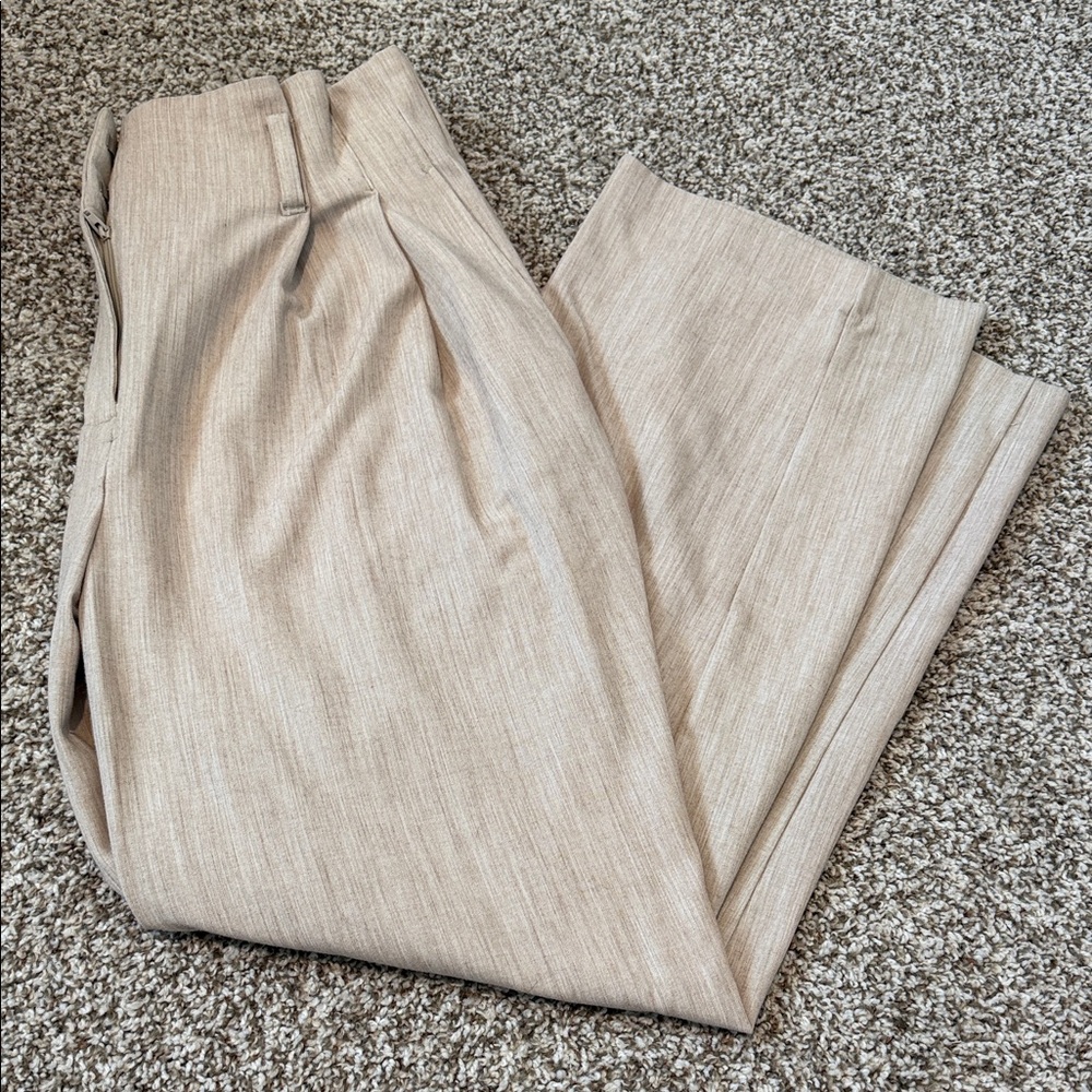 🌿 Nine West Beige Trousers